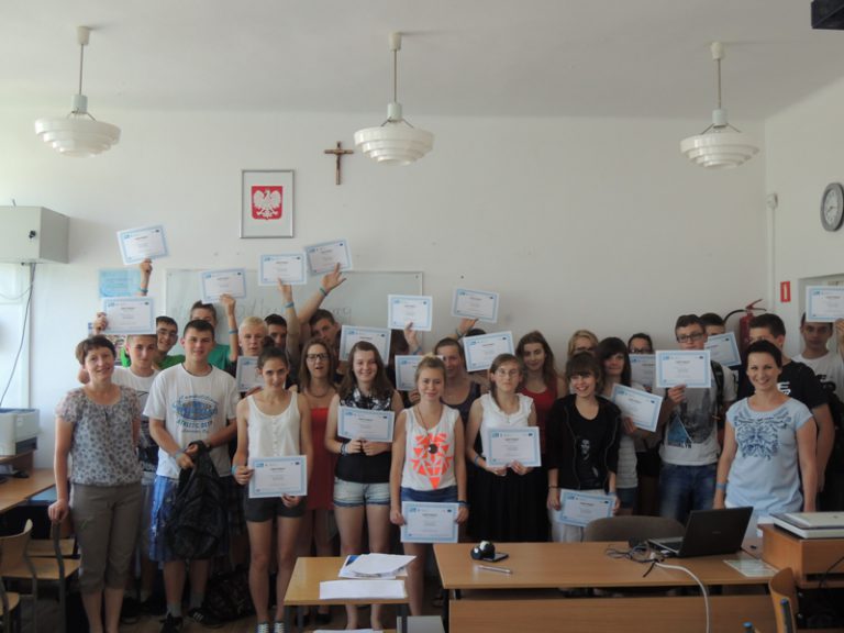 Workshop in high school in Wysoka