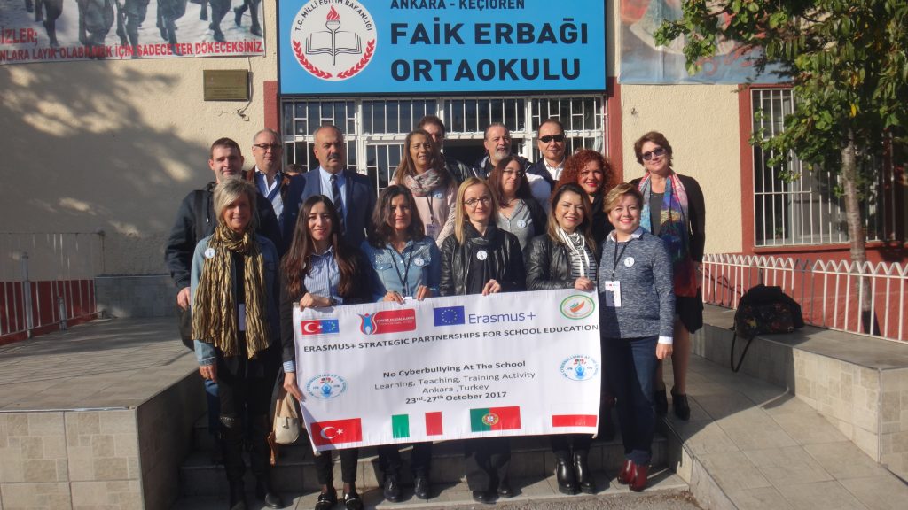 Trzecie szkolenie LTTA w ramach projektu „No Cyberbullying At The School”